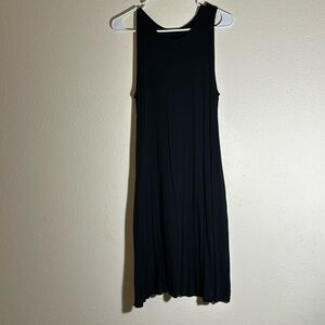 Black Rayon Dress Women’s Medium